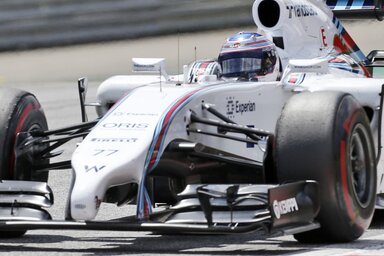 Valtteri Bottas először végzett dobogós helyen (Fotó: Beta/AP)