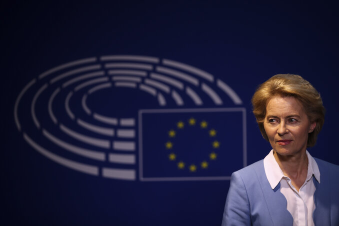 Ursula von der Leyen, az Európai Bizottság (EB) elnöke (Fotó: Beta/AP)
