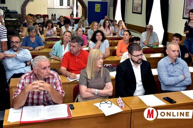 Vállalkozók a csütörtöki tanácskozáson (Fotó: Gergely Árpád)