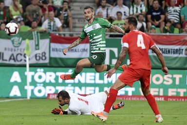 Davide Lanzafame második gólja (Fotó: MTI)