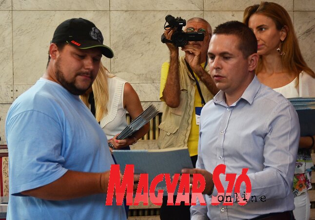 Kéringer István is tartályládák vásárlására pályázott (Fotó: Dávid Csilla)