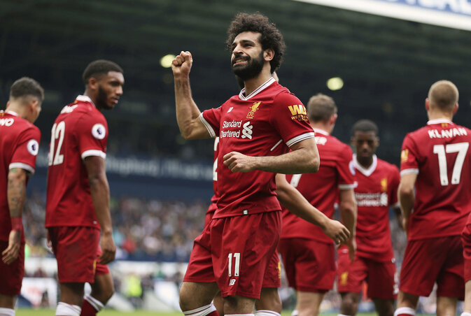 Rómában ismerik Mohamed Salah-t, de kérdés, hogy meg tudják-e állítani (Fotó: Beta/AP)