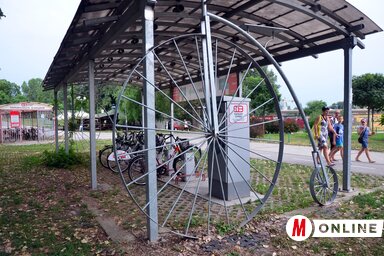 Az NS Bike kerékpárkölcsönzőt sokan használják mindennapi teendőik elvégzésére, a turistáknak pedig a bicikli kiváló a városnézésre (Dávid Csilla felvétele)