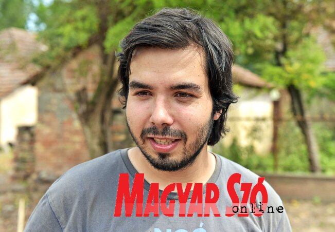 Predrag az egyik koordinátor (Gergely Árpád felvétele) Predrag az egyik koordinátor (Gergely Árpád felvétele)