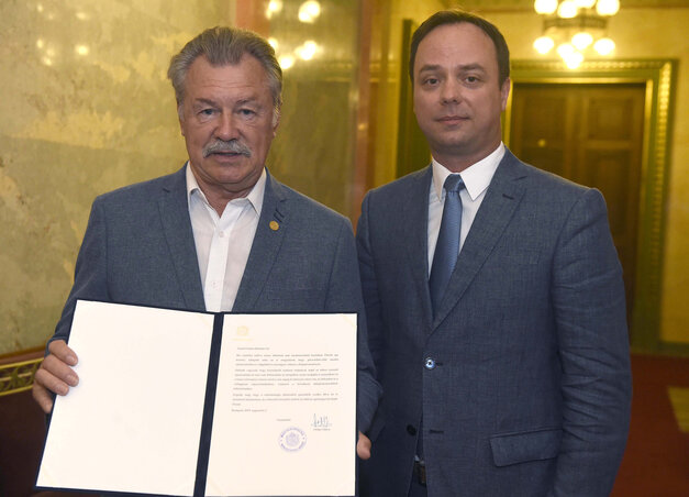 Farkas Bertalan Nyitrai Zsolttal (Fotó: MTI) Farkas Bertalan Nyitrai Zsolttal (Fotó: MTI)