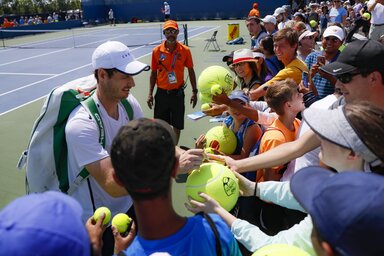 Murray egyelőre csak a közönség körében arat sikert (Fotó: Beta/AP)