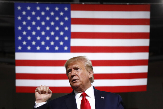 Donald Trump amerikai elnök (Fotó: Beta/AP) Donald Trump amerikai elnök (Fotó: Beta/AP)