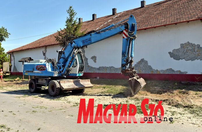 Munkálatok a Belgrádi úton (Fotó: Gergely Árpád) Munkálatok a Belgrádi úton (Fotó: Gergely Árpád)