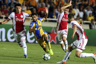 Az Ajax esélyesebb, de nem szabad lebecsülni a ciprusiakat (Fotó: Beta/AP)