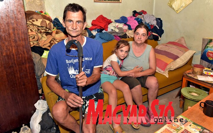Kujundžić Béla, felesége Gizella és lányuk Martina (Fotó: Gergely Árpád)
