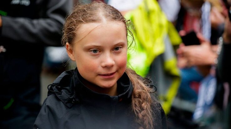 Greta Thunberg (Fotó: time.com)