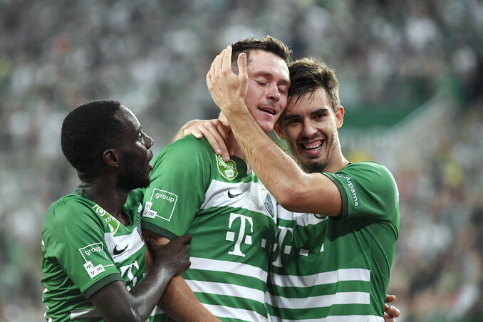 Szihnyevics gólja óriási megkönnyebbülést hozott a társaknak (Fotó: MTI)