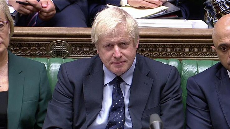 Boris Johnson miniszterelnök (Fotó: Reuters)