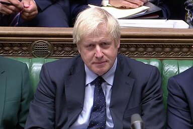 Boris Johnson miniszterelnök (Fotó: Reuters)