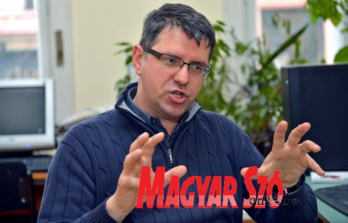 Paskó Csaba: Nemsokára elkészítjük a Blaha Lujza-tortát (Gergely Árpád felvétele) Paskó Csaba: Nemsokára elkészítjük a Blaha Lujza-tortát (Gergely Árpád felvétele)