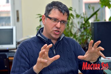 Paskó Csaba: Nemsokára elkészítjük a Blaha Lujza-tortát (Gergely Árpád felvétele)