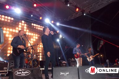 Hari Varešanović és zenekara fergeteges koncerttel ajándékozta meg a közönséget (Horváth Zsolt felvétele)