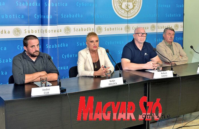 Cseh Andor, Katja Puleva, Szántó Róbert, Dragutin Miljković (Fotó: Gergely Árpád) Cseh Andor, Katja Puleva, Szántó Róbert, Dragutin Miljković (Fotó: Gergely Árpád)