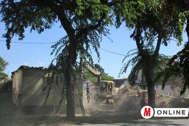 Itt hamarosan közösségi lakóépület emelkedik (Fotó: Fekete J. József)