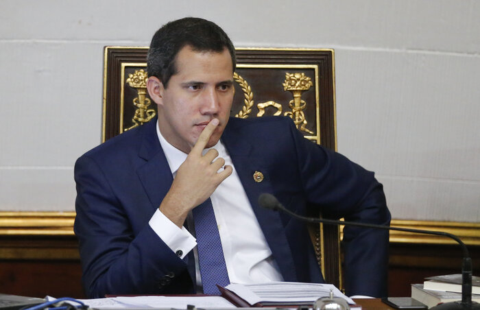 Juan Guaidó (Fotó: Beta/AP)