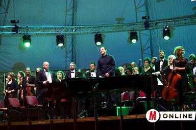 A Vajdasági Szimfonikus Zenekar(Dávid Csilla felvétele)