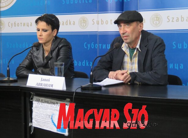 Gordana Vasiljević és Ábrahám János (Fotó: Patyi Szilárd)