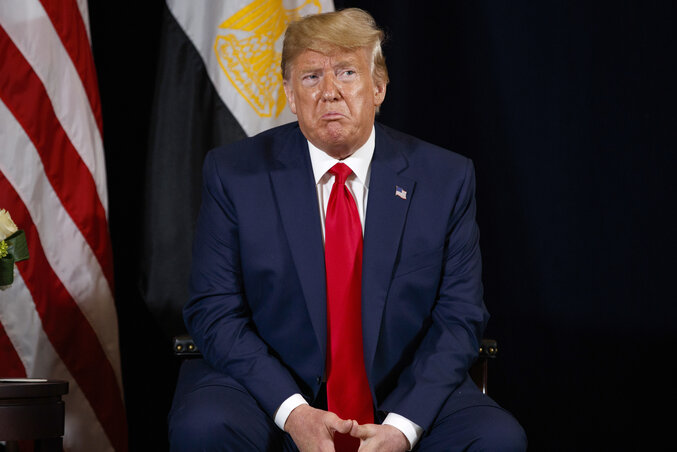 Donald Trump amerikai elnök (Fotó: Beta/AP)