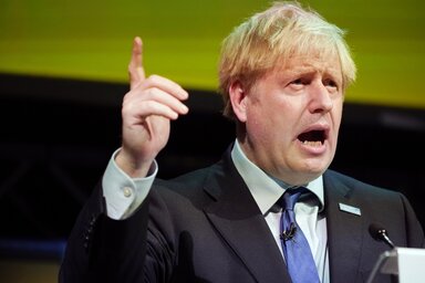 Boris Johnson brit miniszterelnök (Fotó: Beta/AP)