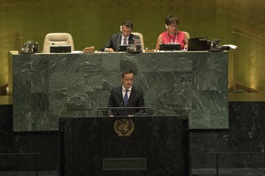 Szijjártó Péter New Yorkban (Fotó: MTI/KKM/Burger Zsolt)