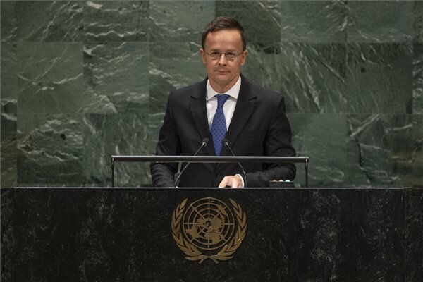 Szijjártó Péter New Yorkban (Fotó: MTI) Szijjártó Péter New Yorkban (Fotó: MTI)