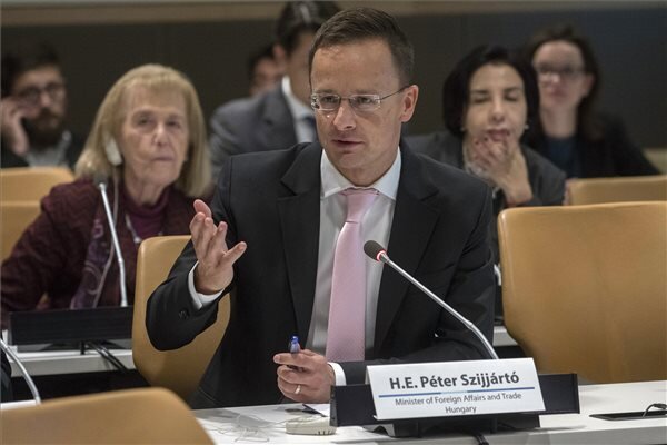 Szijjártó Péter New Yorkban (Fotó: MTI) Szijjártó Péter New Yorkban (Fotó: MTI)
