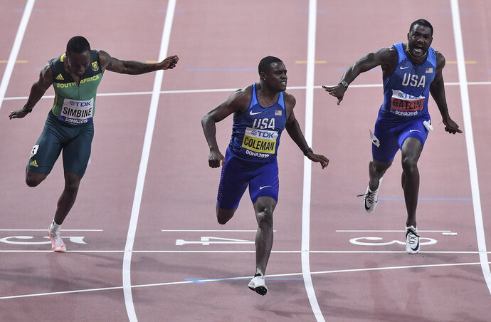 Coleman a Bolt utáni éra eddigi leggyorsabb embere (Fotó: Beta/AP)