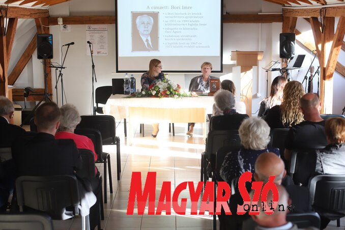 A címzett: Bori Imre című könyvbemutató Kishegyesen (Lakatos János felvétele)