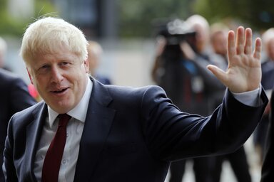 Boris Johnson brit miniszterelnök (Fotó: Beta/AP)