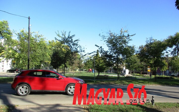 Itt lesz majd a kétsávos körgyűrű (Fotó: Fekete J. József)