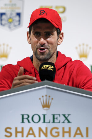 Novak Đoković ma kezdi meg a sanghaji címvédést (Fotó: Beta/AP) Novak Đoković ma kezdi meg a sanghaji címvédést (Fotó: Beta/AP)