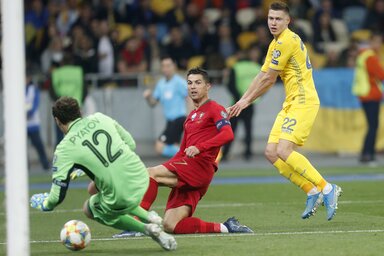 Ronaldo pályafutásának 700. gólja nem segített a portugálokon (Fotó: Beta/AP)