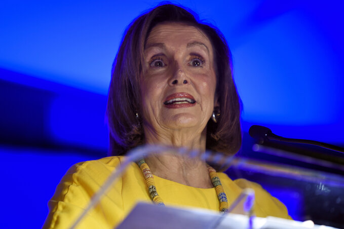 Nancy Pelosi képviselőházi elnök (Fotó: Beta/AP) Nancy Pelosi képviselőházi elnök (Fotó: Beta/AP)