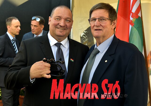 Az alfa és az ómega: Németh Szilárd és Bálint Zoltán (Gergely József felvétele) Az alfa és az ómega: Németh Szilárd és Bálint Zoltán (Gergely József felvétele)