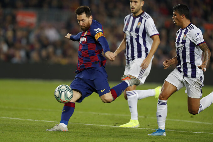 Messi megállíthatatlan volt (Fotó: Beta/AP) Messi megállíthatatlan volt (Fotó: Beta/AP)