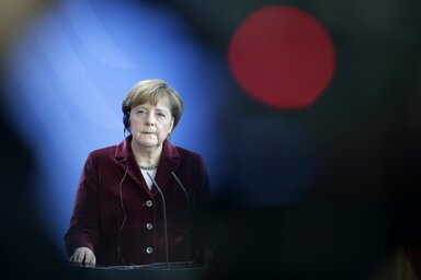 Angela Merkel (Fotó: Beta/AP)
