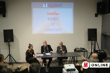 Milica Kravić, Zoran Stojiljković és Mikloš Biro (Fotó: Stanyó Tóth Gizella)