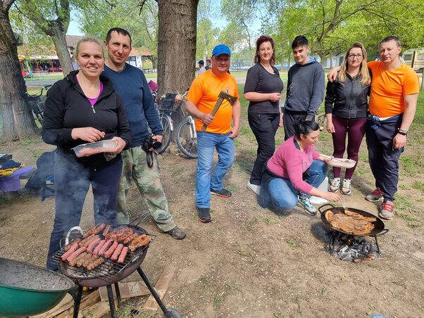 A kemping teljes kapacitásban (Puskás Károly felvételei)