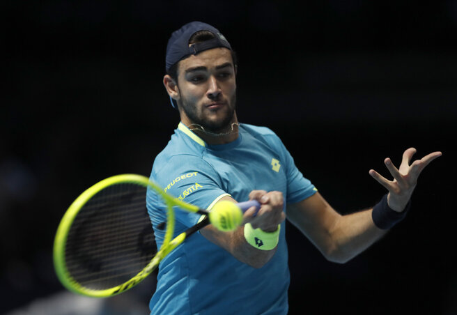 Berrettini nem volt méltó riválisa Đokovićnak (Fotó: Beta/AP) Berrettini nem volt méltó riválisa Đokovićnak (Fotó: Beta/AP)