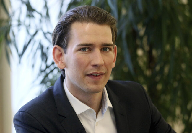 Sebastian Kurz (Fotó: Beta/AP) Sebastian Kurz (Fotó: Beta/AP)