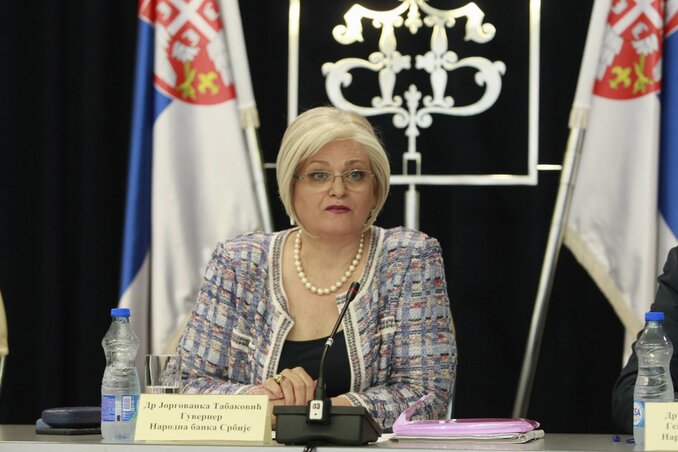 Jorgovanka Tabaković: Egymást követő húsz negyedéven keresztül növekvő irányzatot mutat a gazdasági tevékenység (Fotó: Beta)