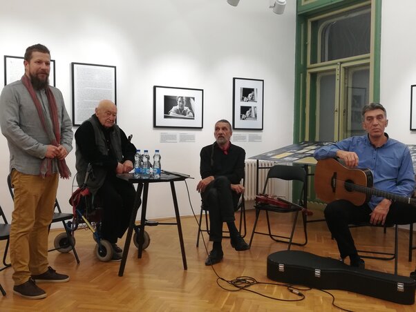 Blaskó Árpád, Bela Duranci, Miroslav Jovančić és Zoran Dukić a Kortárs Galériában Blaskó Árpád, Bela Duranci, Miroslav Jovančić és Zoran Dukić a Kortárs Galériában