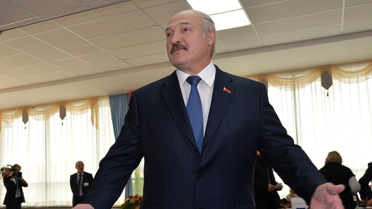 Aljakszandr Lukasenka (Fotó: Beta/AP)