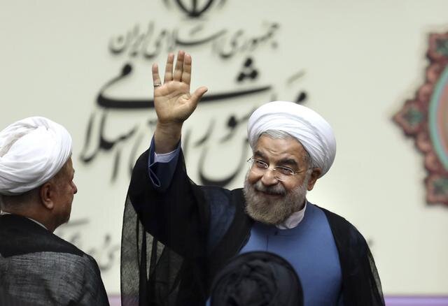 Haszan Róháni, Irán régi-új elnöke (Fotó: Beta/AP)