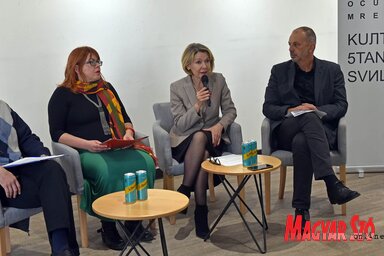 Ribár Gyula, Nataša Heror, Ökrész Rozális és  Branislav Mamić (Fotó: Ótos András)